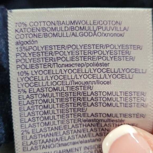 NYDJ Alina Dark Wash Pull On Ankle Jeans. Size 4 - Picture 8 of 8